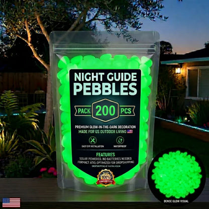 💥LAST DAY SALE 50%OFF💥🌈Colorful Glow-in-the-Dark Garden Stones