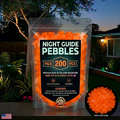 💥LAST DAY SALE 50%OFF💥🌈Colorful Glow-in-the-Dark Garden Stones