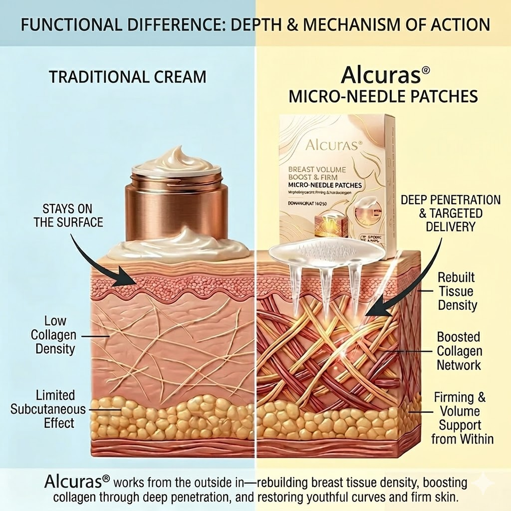 Alcuras® Targeted Breast Enhancement Advanced Nano Microneedle Patch