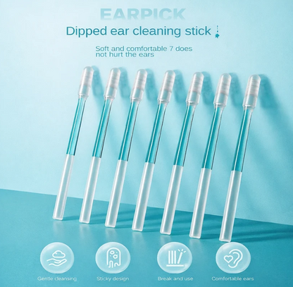 Last Day 70% OFF 👂 Sticky Ear Cleaning Sticks – Gentle, Visible Ear Care