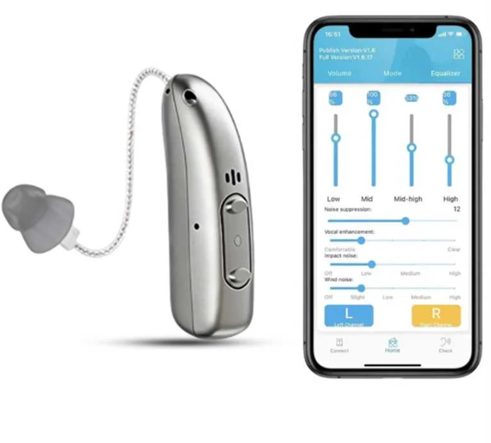 Howcode™ Smart, Self-Fitting Bluetooth Hearing Aids (App Controlled)