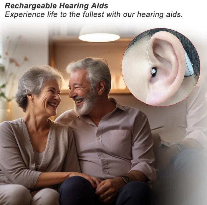 Howcode™ Smart, Self-Fitting Bluetooth Hearing Aids (App Controlled)