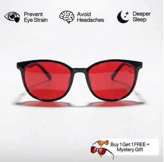 Flow State™ Unisex Red Lens Blue Light Glasses