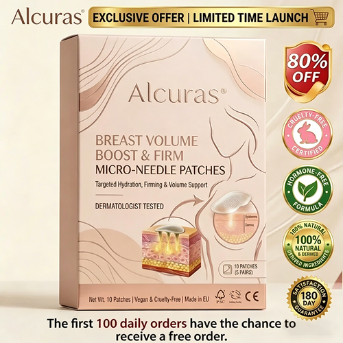 Alcuras® Targeted Breast Enhancement Advanced Nano Microneedle Patch