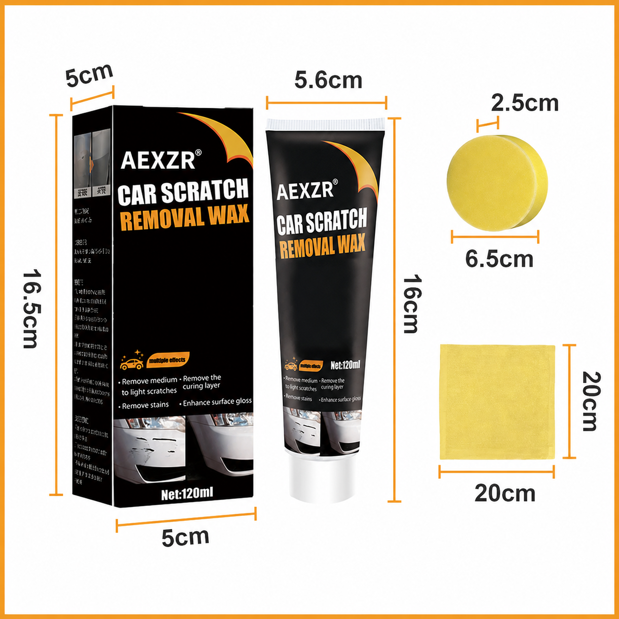 AEXZR® 🎉Hot Sale🎉Car Scratch Repair Paste