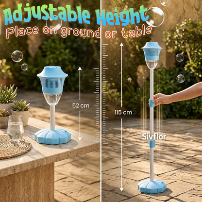 Sivflor® Glowing Streetlight Bubble Fountain Tower