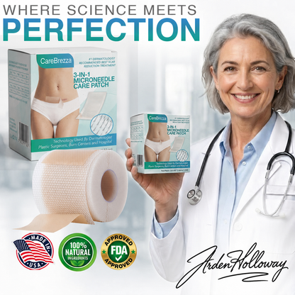 CareBrezza® 3-in-1 Scar Removal Microneedle Care Patch 💡