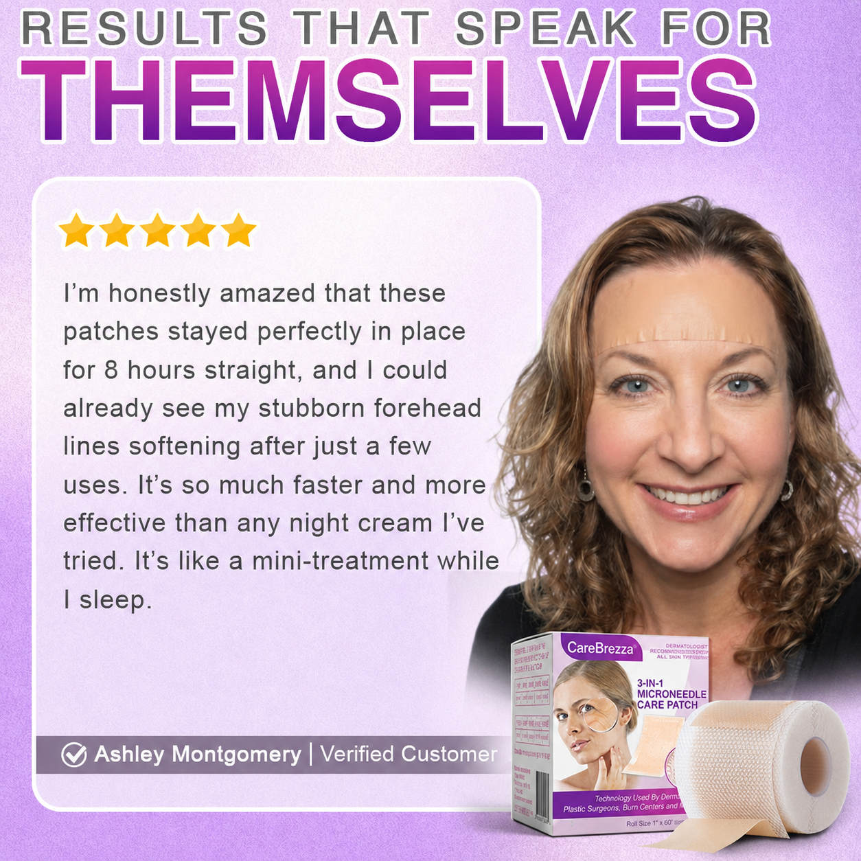CareBreeza® 3-in-1 Microneedle Anti-Aging Patch