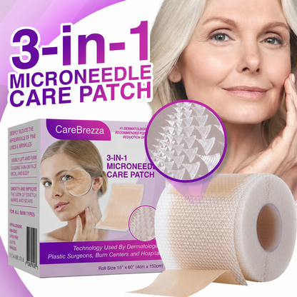 CareBreeza® 3-in-1 Microneedle Anti-Aging Patch