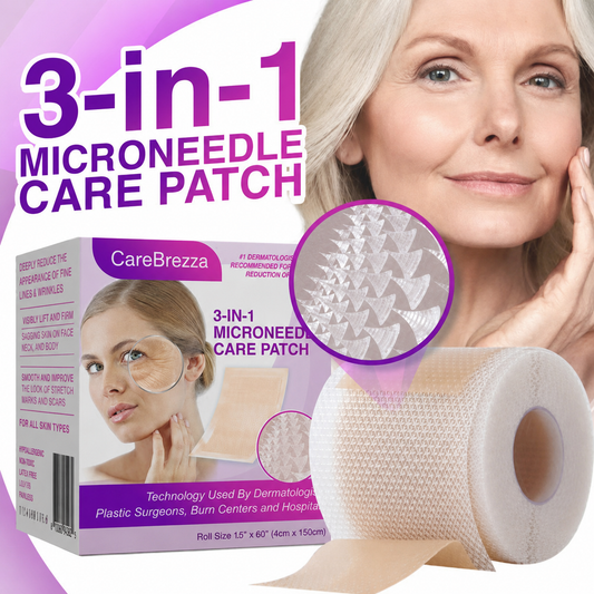 CareBreeza® 3-in-1 Microneedle Anti-Aging Patch