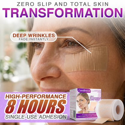 CareBreeza® 3-in-1 Microneedle Anti-Aging Patch