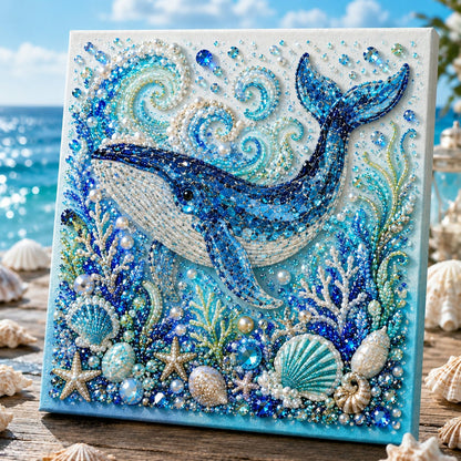 🔥Last Day 49% OFF - 🌊✨Ocean Theme Pearl Art DIY Kit