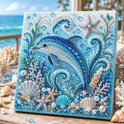 🔥Last Day 49% OFF - 🌊✨Ocean Theme Pearl Art DIY Kit