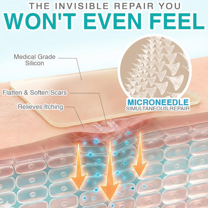 CareBrezza® 3-in-1 Scar Removal Microneedle Care Patch 💡