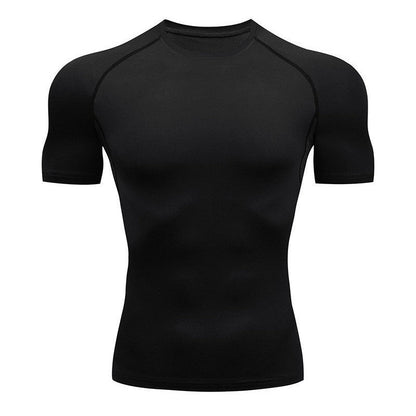 Men Padded Muscle Shaper Compression Undershirt