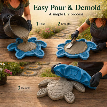 💥 LAST DAY 49% OFF - 🌊 Reusable Ocean Theme Garden Art Mold – Make Your Garden Truly One of a Kind (📦Buy 2 Free Shipping)