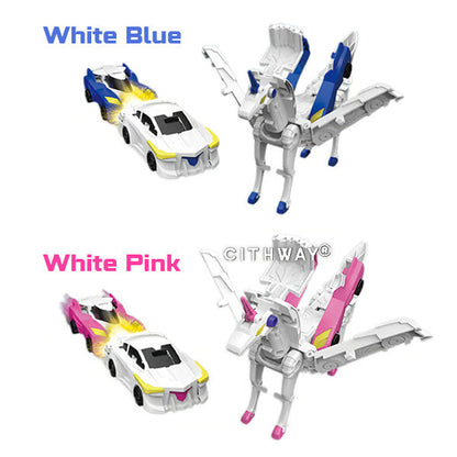 Cithway® Magnetic Dino Transformer Car