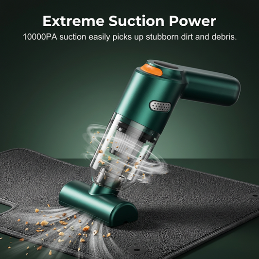 ⏳Limited-time 50% off⏰Cordless car vacuum – 10000Pa suction, lightweight, long battery life!🚗💨