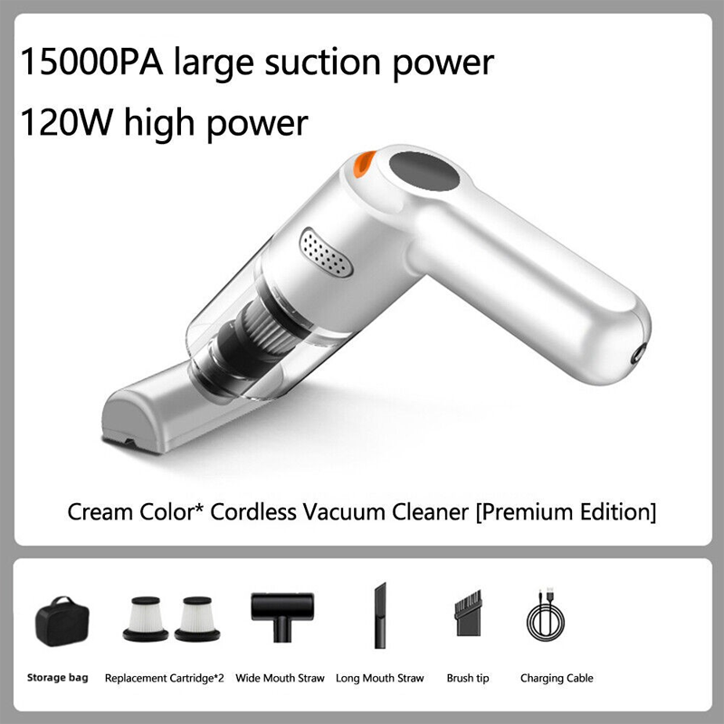⏳Limited-time 50% off⏰Cordless car vacuum – 10000Pa suction, lightweight, long battery life!🚗💨