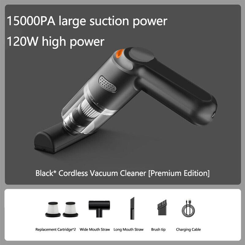⏳Limited-time 50% off⏰Cordless car vacuum – 10000Pa suction, lightweight, long battery life!🚗💨