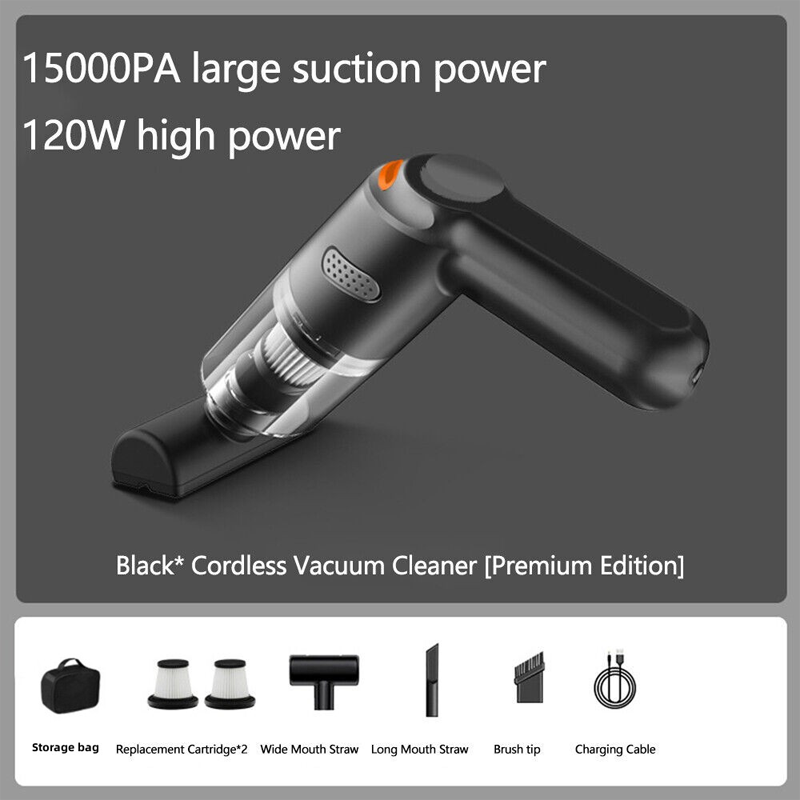 ⏳Limited-time 50% off⏰Cordless car vacuum – 10000Pa suction, lightweight, long battery life!🚗💨