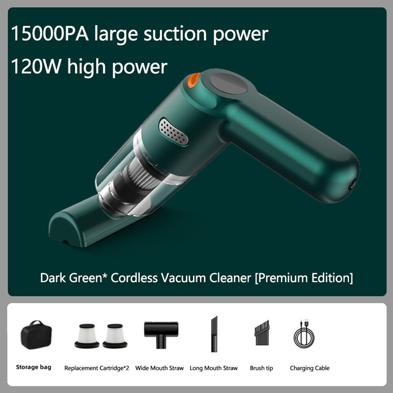 ⏳Limited-time 50% off⏰Cordless car vacuum – 10000Pa suction, lightweight, long battery life!🚗💨