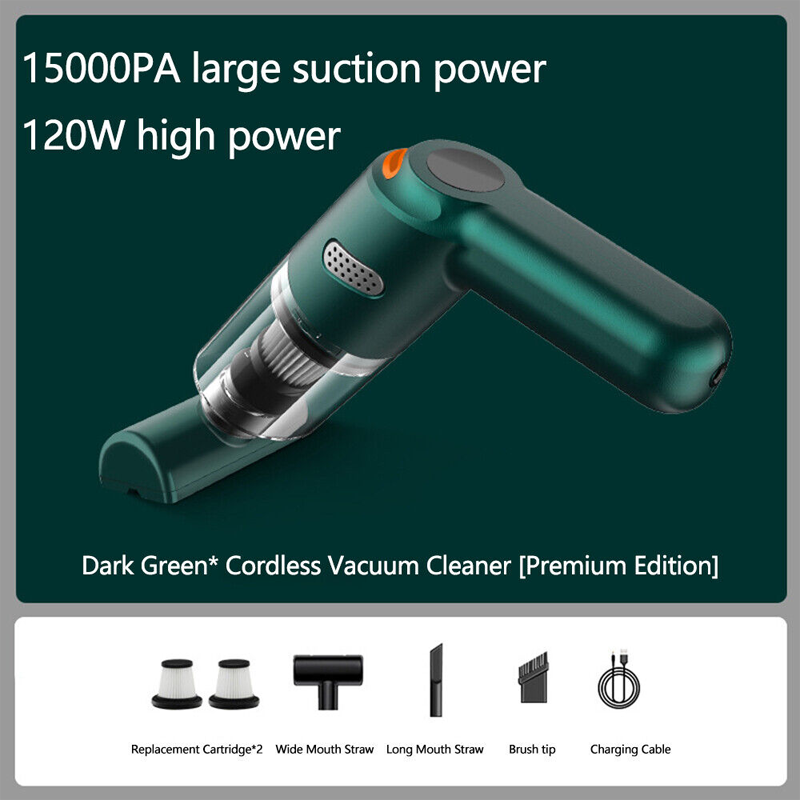⏳Limited-time 50% off⏰Cordless car vacuum – 10000Pa suction, lightweight, long battery life!🚗💨
