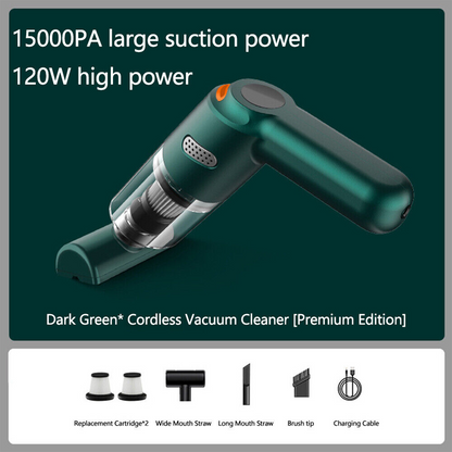 ⏳Limited-time 50% off⏰Cordless car vacuum – 10000Pa suction, lightweight, long battery life!🚗💨