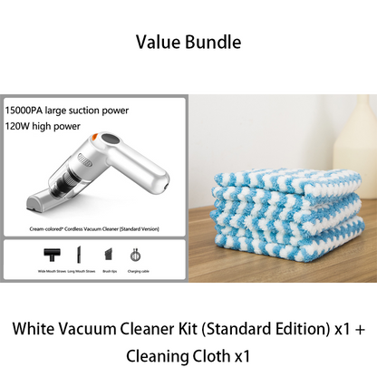 ⏳Limited-time 50% off⏰Cordless car vacuum – 10000Pa suction, lightweight, long battery life!🚗💨