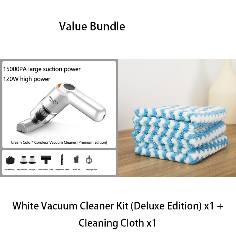 ⏳Limited-time 50% off⏰Cordless car vacuum – 10000Pa suction, lightweight, long battery life!🚗💨