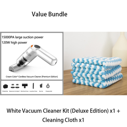 ⏳Limited-time 50% off⏰Cordless car vacuum – 10000Pa suction, lightweight, long battery life!🚗💨