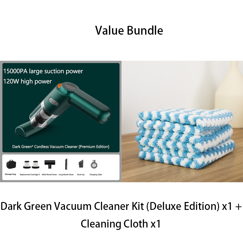 ⏳Limited-time 50% off⏰Cordless car vacuum – 10000Pa suction, lightweight, long battery life!🚗💨