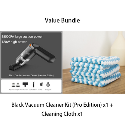⏳Limited-time 50% off⏰Cordless car vacuum – 10000Pa suction, lightweight, long battery life!🚗💨