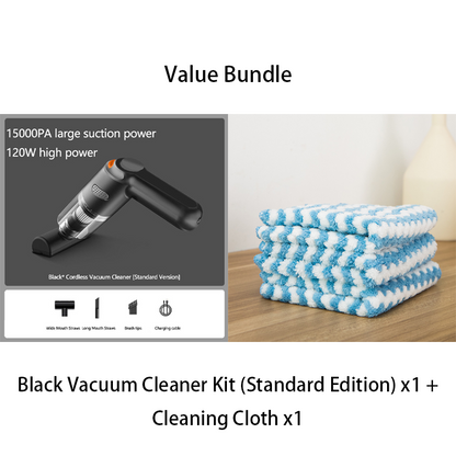 ⏳Limited-time 50% off⏰Cordless car vacuum – 10000Pa suction, lightweight, long battery life!🚗💨
