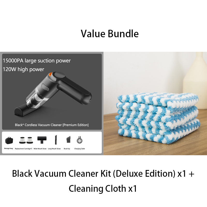 ⏳Limited-time 50% off⏰Cordless car vacuum – 10000Pa suction, lightweight, long battery life!🚗💨